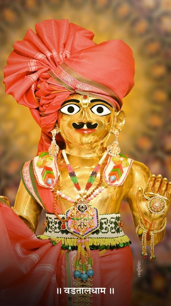 Swaminarayan Bhagwan Vadtal Dham portrait